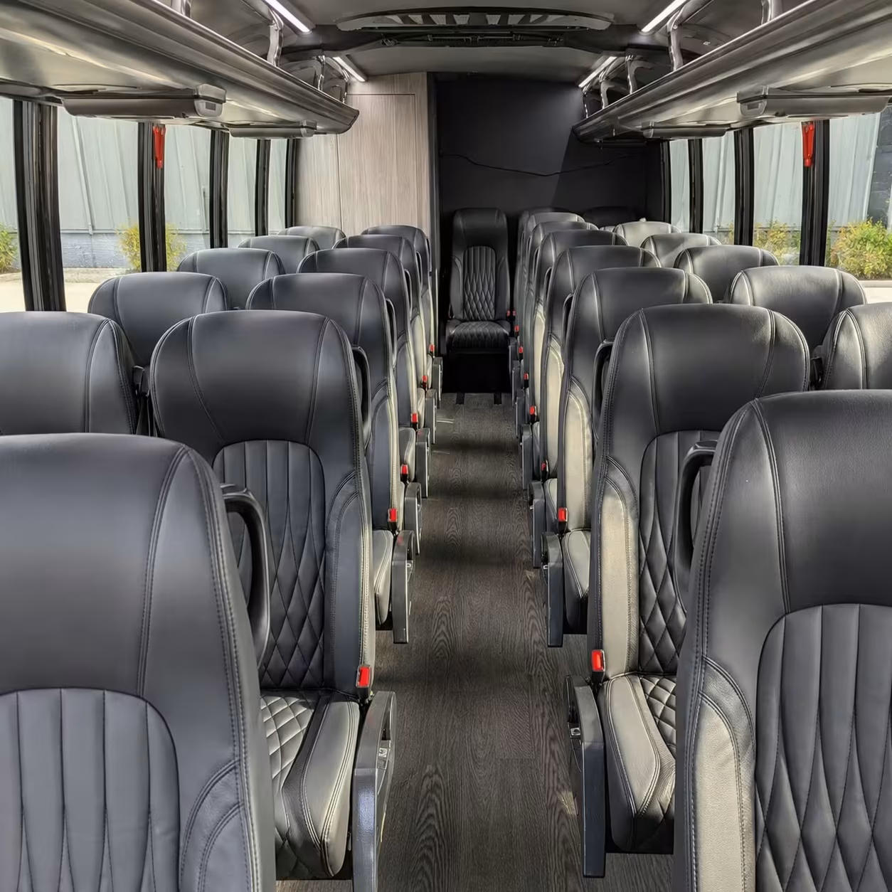 30 passenger minibus interior