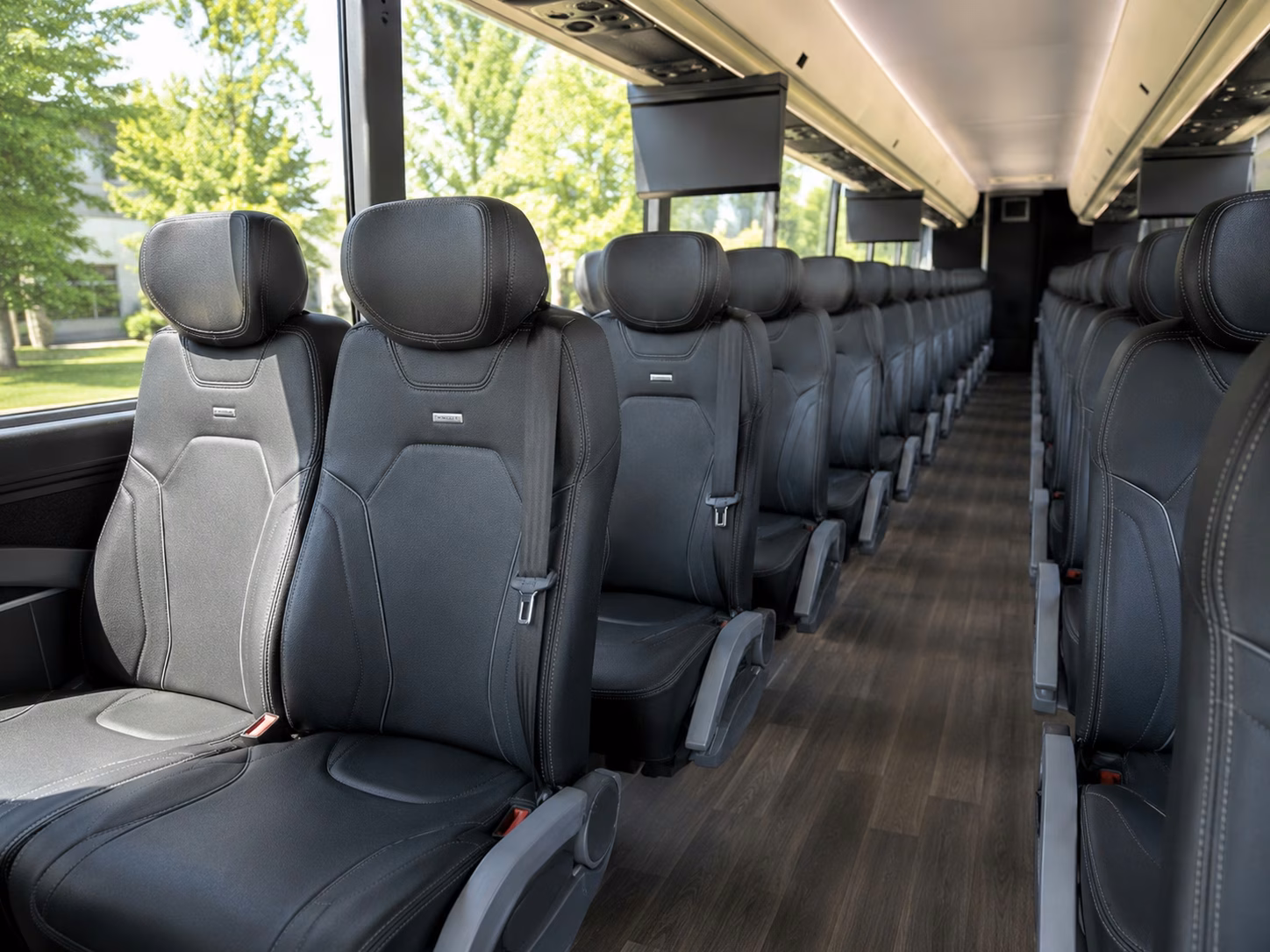 bus type changes your norman charter bus price more than almost anything else