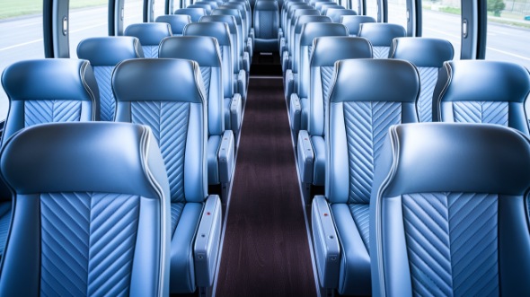 55 passenger charter bus interior norman