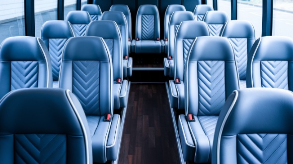 norman 30 passenger minibus inside