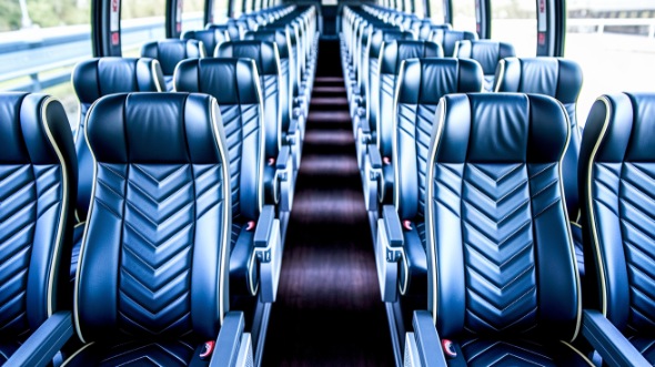 norman 55 passenger charter bus inside