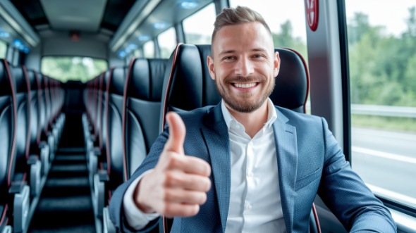norman corporate bus rental