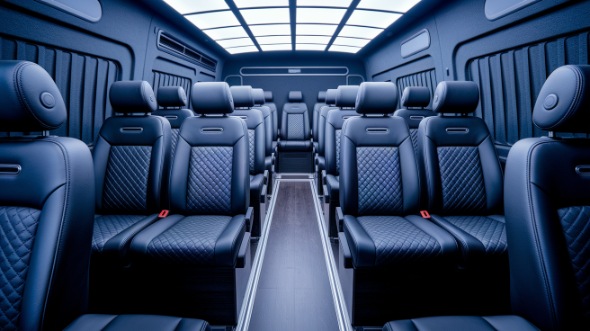 sprinter van with driver interior norman